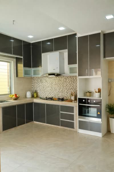 Rumah Berkembar untuk Dijual di Bandar Country Homes (Rawang) - Rosdi Sharif - Kitchen - PropertyGuru.com.my