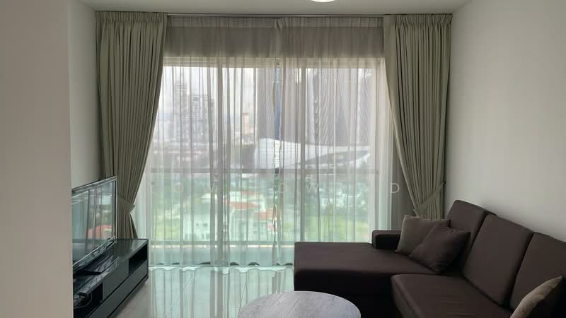 Service Residence for Sale at Solaris Dutamas - Low Edward - Living Room - PropertyGuru.com.my