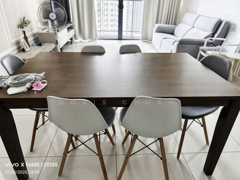 Service Residence for Rent at Setia City Residences - Doris Chuah - Living Room - PropertyGuru.com.my