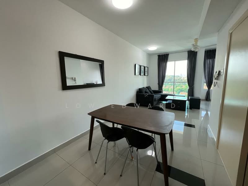Service Residence for Sale at Solaris Dutamas - Low Edward - Living Room - PropertyGuru.com.my