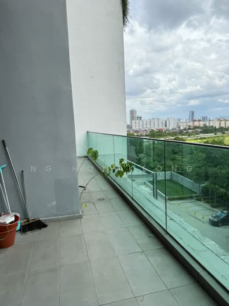 Service Residence for Sale at O'hako Residence - Ng Hon Keong - Balcony - PropertyGuru.com.my