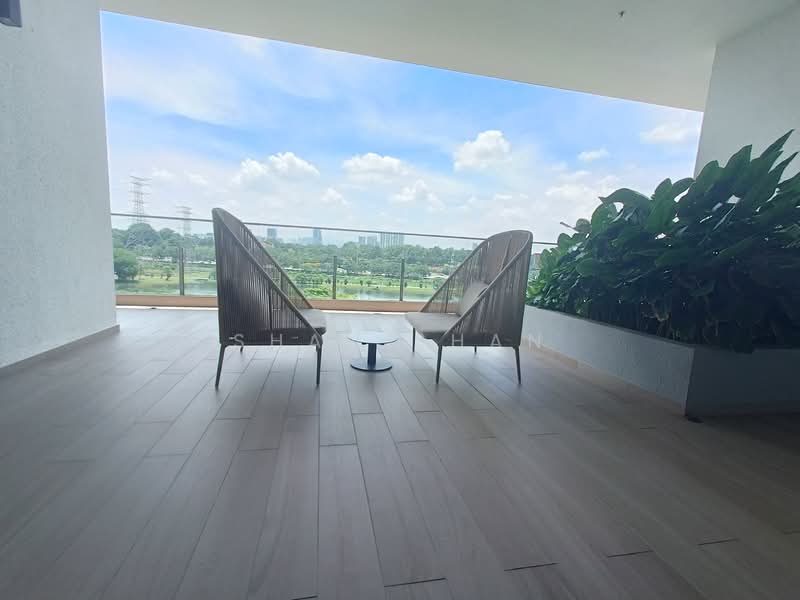 Servis Apartment untuk Disewa di Dorsett Waterfront Subang - Shan Shan - Balcony - PropertyGuru.com.my