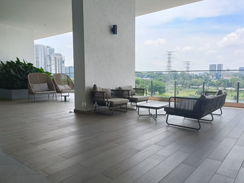 Servis Apartment untuk Disewa di Dorsett Waterfront Subang - Shan Shan - Balcony - PropertyGuru.com.my