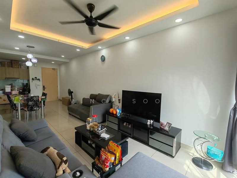 Service Residence for Sale at Meridin Bayvue Serviced Apartment - Vince Soo - Living Room - PropertyGuru.com.my