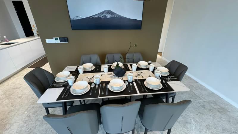 Servis Apartment untuk Disewa di Menara Oxley - David Cheok - Dining Room - PropertyGuru.com.my