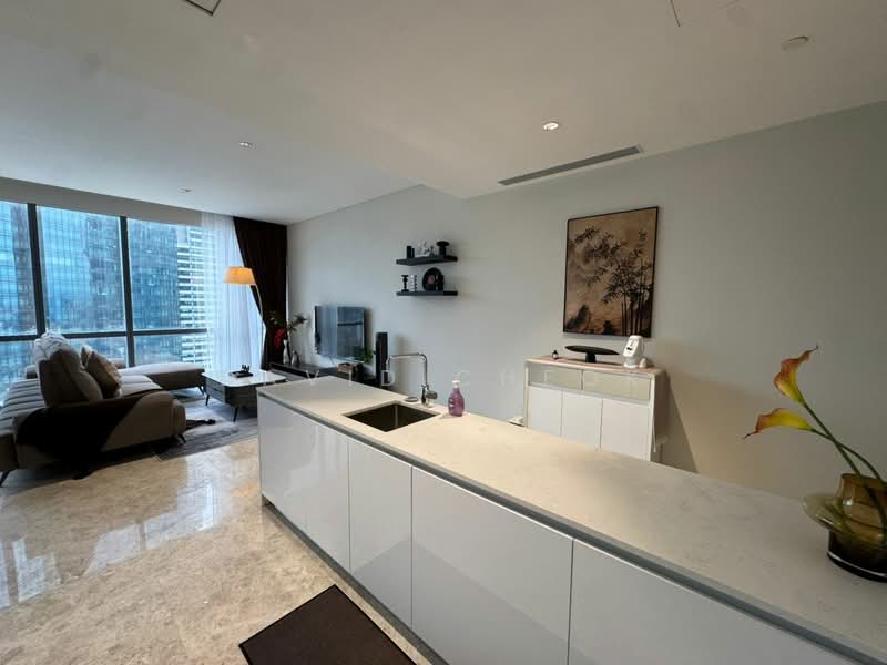 Servis Apartment untuk Disewa di Menara Oxley - David Cheok - Living Room - PropertyGuru.com.my