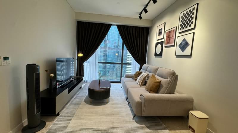 Service Residence for Rent at Jewel by Oxley KLCC - David Cheok - Living Room - PropertyGuru.com.my