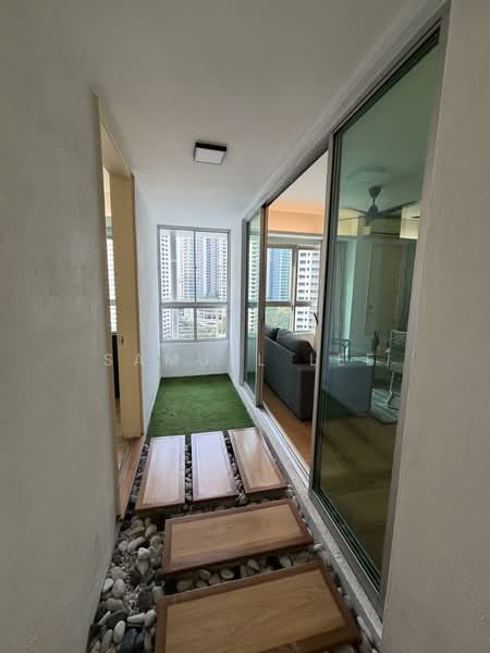 Servis Apartment untuk Dijual di i-Zen @ Kiara 1 - Samuel Lee - Balcony - PropertyGuru.com.my
