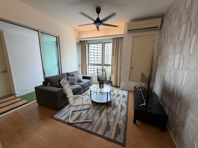 Servis Apartment untuk Dijual di i-Zen @ Kiara 1 - Casandra Wong - Living Room - PropertyGuru.com.my