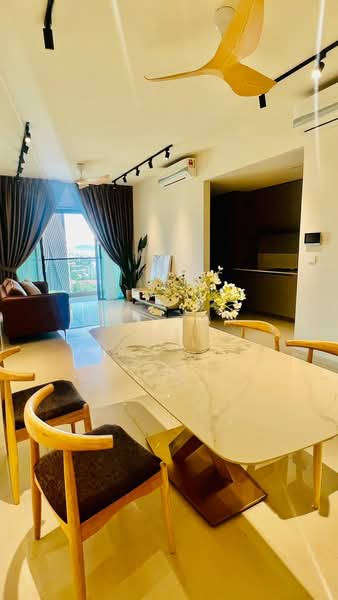 Service Residence for Rent at Residensi Solaris Parq - Eve Tan - Living Room - PropertyGuru.com.my