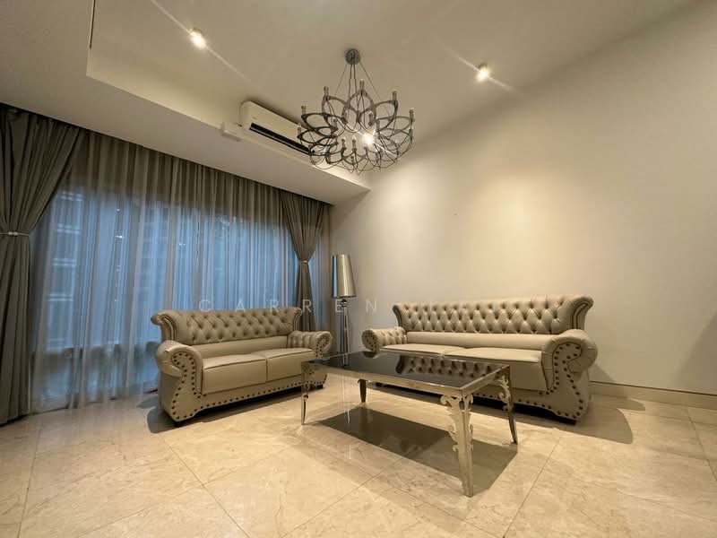 Service Residence for Rent at Pavilion Residences - Carren Tai - Living Room - PropertyGuru.com.my