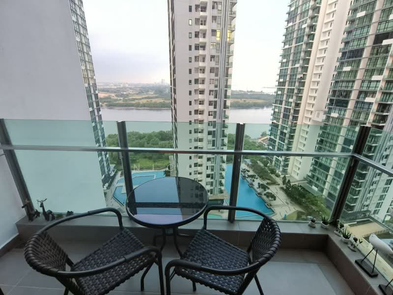 Service Residence for Sale at Wave @ Marina Cove - Nico Ho - Balcony - PropertyGuru.com.my