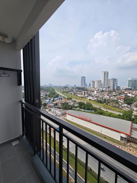 Service Residence for Rent at TRELLIS RESIDENCES - Amber Ma - Balcony - PropertyGuru.com.my