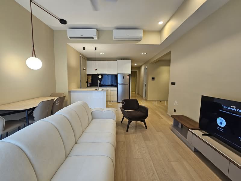 Service Residence for Sale at Star Residences Two - Sim Soo Chia - Living Room - PropertyGuru.com.my