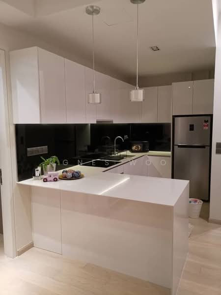 Service Residence for Rent at Star Residences One - Agnes Woo - Kitchen - PropertyGuru.com.my