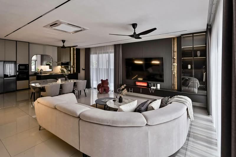 Semi-Detached House for Sale in Bukit Wangsamas (Setiawangsa) - Sam Chiw - Living Area - PropertyGuru.com.my