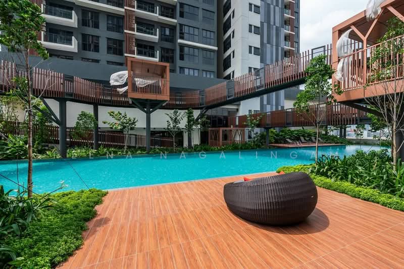 Service Residence for Rent at Trion 2 @ KL - Reena Nagalingam - Pool - PropertyGuru.com.my