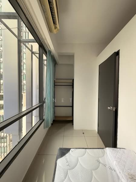 Service Residence for Sale at Flexis @ One South - Janet Au - Balcony - PropertyGuru.com.my