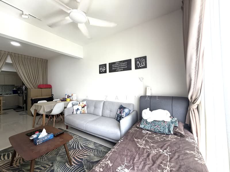 Service Residence for Sale at Gravit8, Klang - Eda Zainal - Living Room - PropertyGuru.com.my