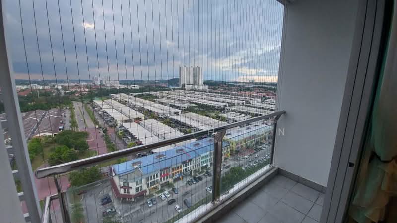 Apartment for Rent at Austin Suites (Permata Austin) - Kenneth Tan - Balcony - PropertyGuru.com.my