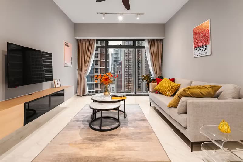 Servis Apartment untuk Dijual di MKH Boulevard II - James Voon - Living Room - PropertyGuru.com.my