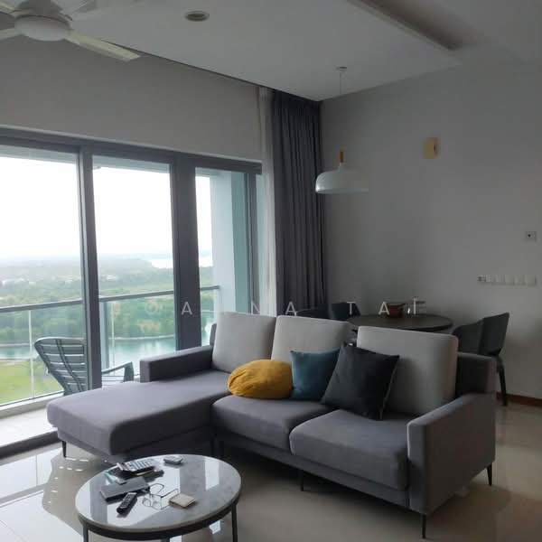 Service Residence for Rent at Southern Marina Residences - Joanna Tai - Living Room - PropertyGuru.com.my