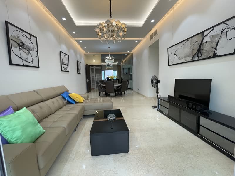 Service Residence for Rent at TriTower Residence @ Johor Bahru Sentral - Joanna Tai - Living Room - PropertyGuru.com.my