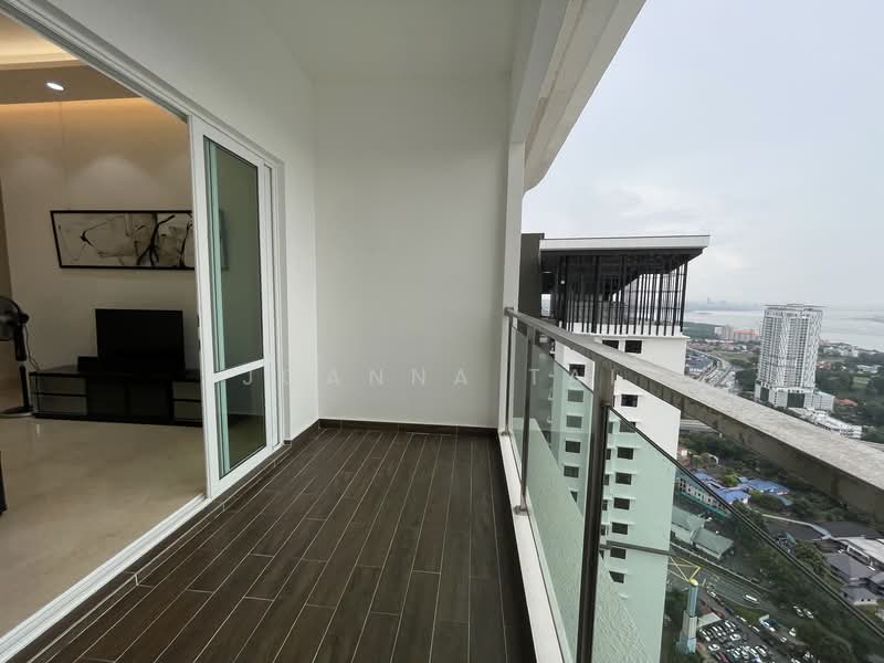 Service Residence for Rent at TriTower Residence @ Johor Bahru Sentral - Joanna Tai - Balcony - PropertyGuru.com.my