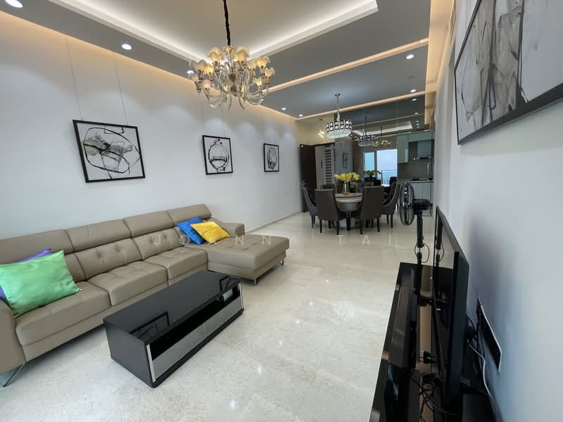 Service Residence for Rent at TriTower Residence @ Johor Bahru Sentral - Joanna Tai - Living Room - PropertyGuru.com.my