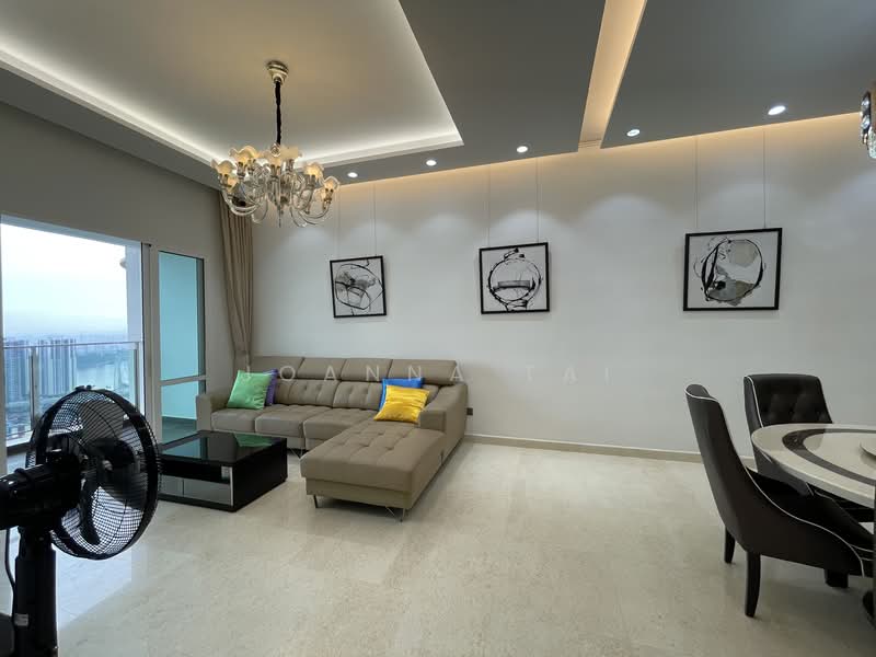 Service Residence for Rent at TriTower Residence @ Johor Bahru Sentral - Joanna Tai - Living Room - PropertyGuru.com.my