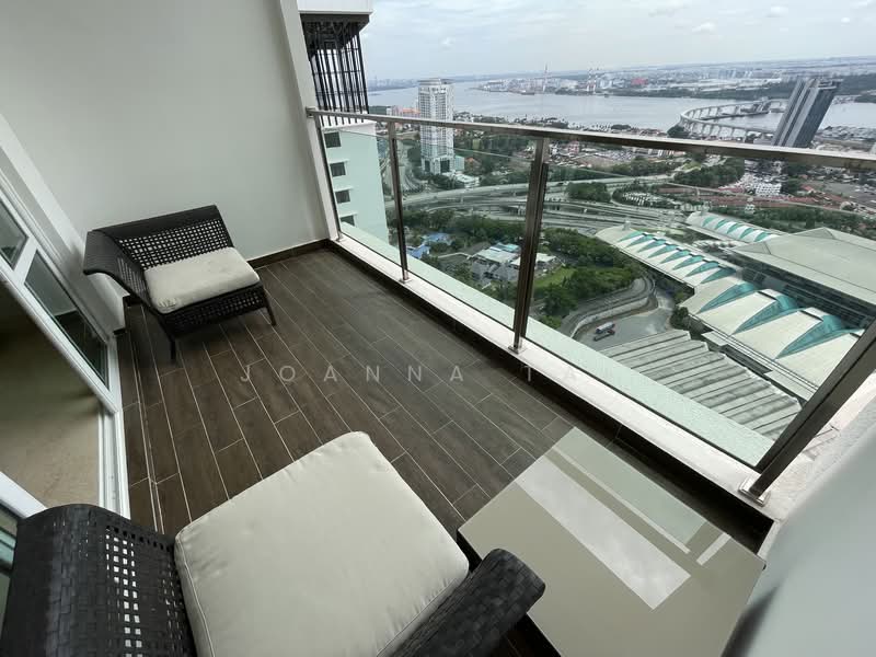 Service Residence for Rent at TriTower Residence @ Johor Bahru Sentral - Joanna Tai - Balcony - PropertyGuru.com.my