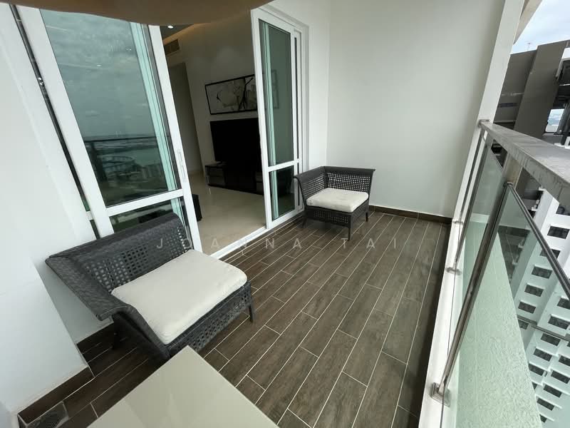 Service Residence for Rent at TriTower Residence @ Johor Bahru Sentral - Joanna Tai - Balcony - PropertyGuru.com.my