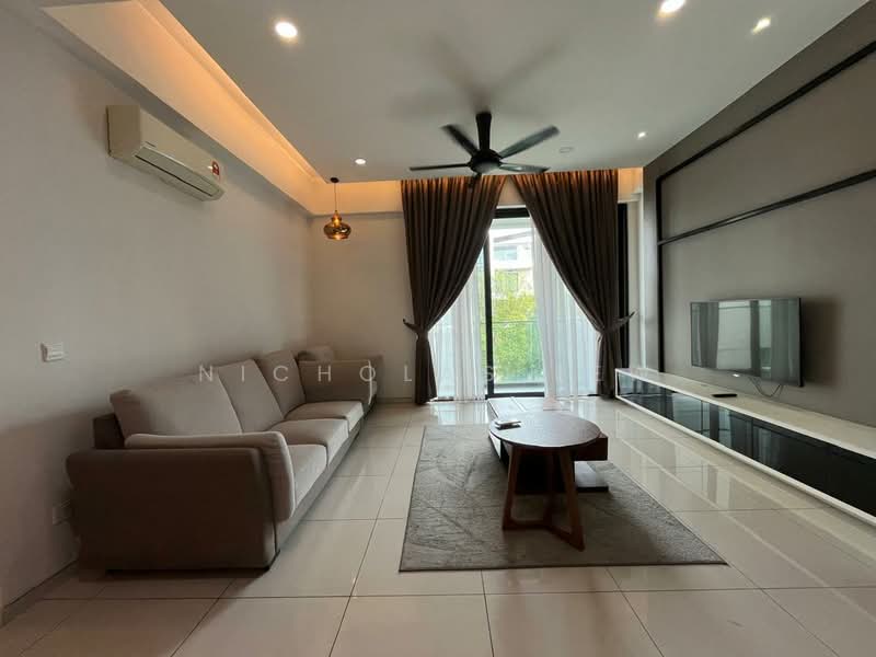 Service Residence for Sale at Tropical Villa - Nicholas Lew - Living Room - PropertyGuru.com.my