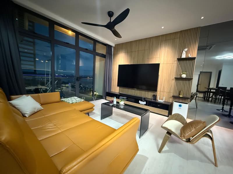 Servis Apartment untuk Dijual di Green Haven - Aervint Lee - Living Room - PropertyGuru.com.my