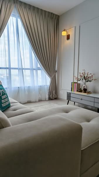 Service Residence for Rent at BeCentral @ i-City - Arylene Ang - Living Room - PropertyGuru.com.my