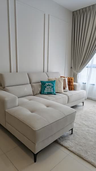 Service Residence for Rent at BeCentral @ i-City - Arylene Ang - Living Room - PropertyGuru.com.my