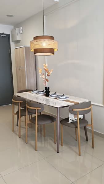 Service Residence for Rent at BeCentral @ i-City - Arylene Ang - Dining Room - PropertyGuru.com.my