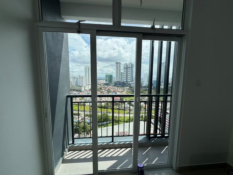 Service Residence for Rent at TRELLIS RESIDENCES - Fion Lee - Balcony - PropertyGuru.com.my