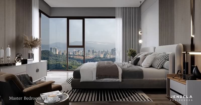 Servis Apartment untuk Dijual di Jendela Residences - Ron Tan - Master Bedroom - PropertyGuru.com.my