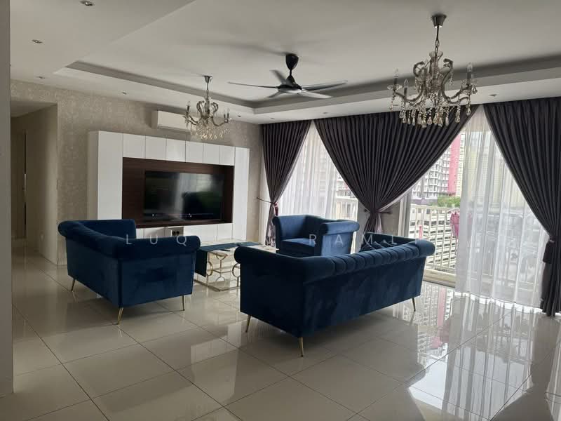 Condominium for Sale at Platinum Lake PV 20 - Luqman Ramli - Living Room - PropertyGuru.com.my