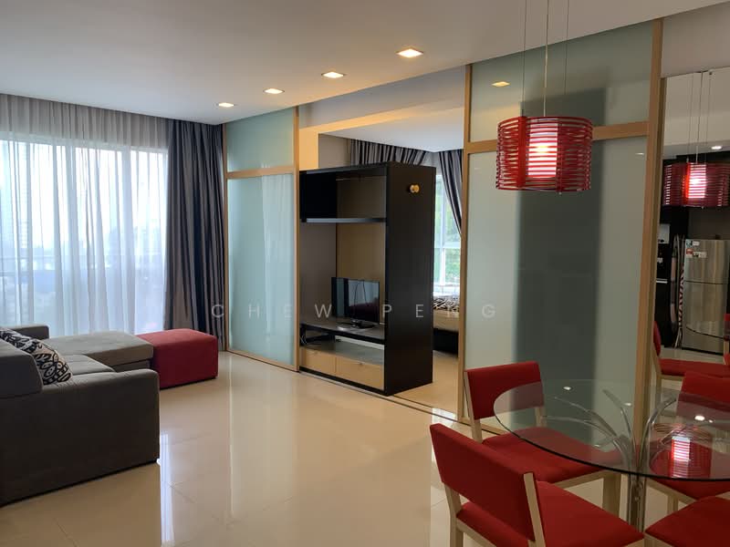 Servis Apartment untuk Disewa di Verve Suites - chew Peng - Living Room - PropertyGuru.com.my