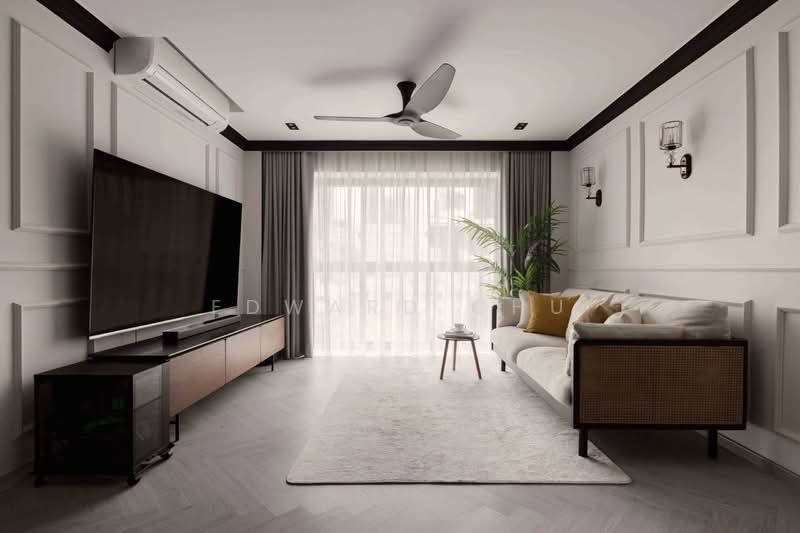 Servis Apartment untuk Disewa di Reflection Residences - Edward Chu - Living Room - PropertyGuru.com.my
