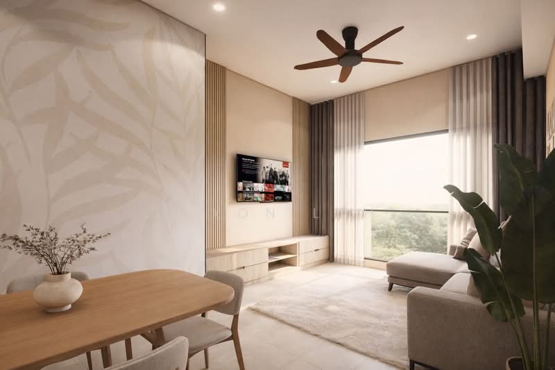 Servis Apartment untuk Disewa di Dianthus @ Tropicana Gardens - Dixon Loh - Living Room - PropertyGuru.com.my