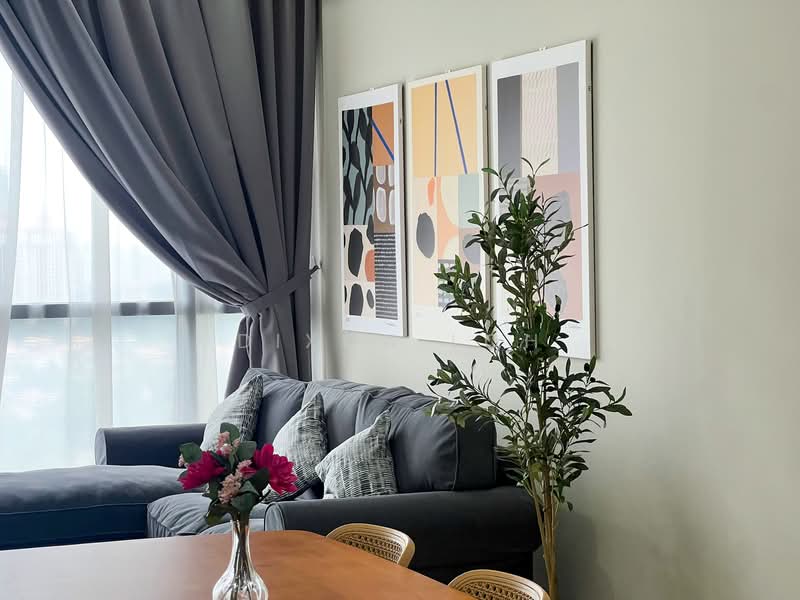 Servis Apartment untuk Disewa di Dianthus @ Tropicana Gardens - Dixon Loh - Living Room - PropertyGuru.com.my
