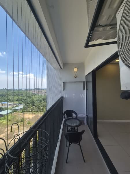 Kondominium untuk Disewa di Zahra Residensi - KK HEW - Balcony - PropertyGuru.com.my