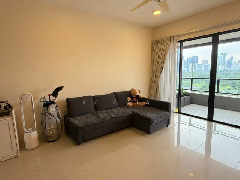 Servis Apartment untuk Dijual di G Residence - KK Chia - Living Room - PropertyGuru.com.my