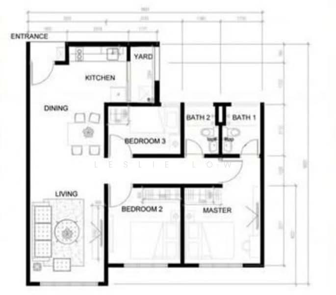 Service Residence for Sale at Acacia Residences - Leslie Low - PropertyGuru.com.my
