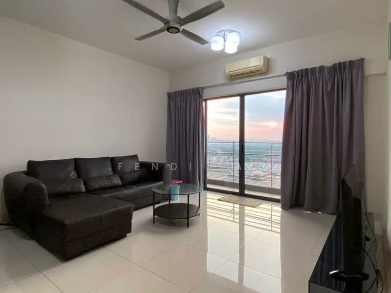 Servis Apartment untuk Dijual di SetiaWalk - Fendi tan - Living Room - PropertyGuru.com.my
