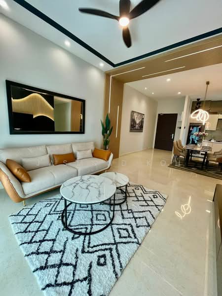 Service Residence for Rent at TriTower Residence @ Johor Bahru Sentral - Jasmond Koh - Living Room - PropertyGuru.com.my