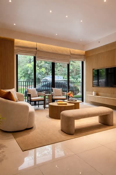 Condominium for Sale at Aras Residences - Justin Lim - Living Room - PropertyGuru.com.my